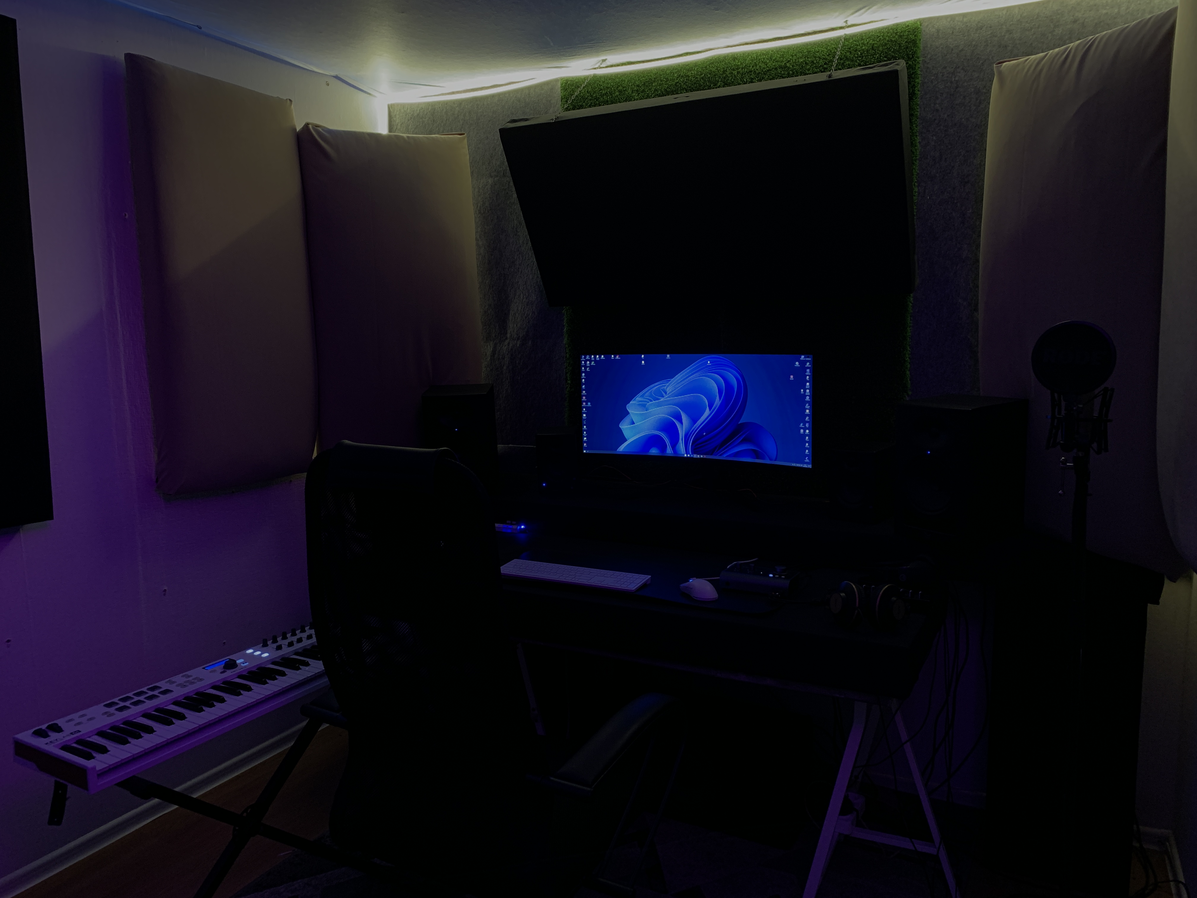 Студия звукозаписи 1599records в Уфе - интерьер